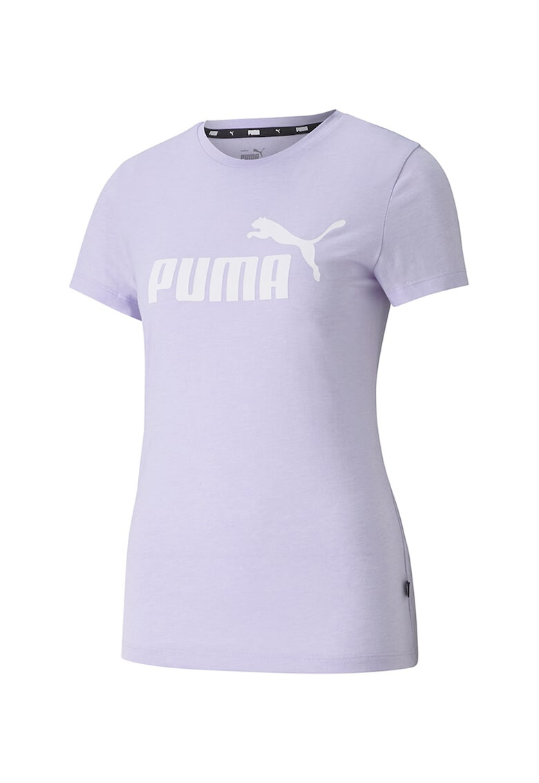 Puma Тениска Essentials с овално деколте и лого - Pepit.bg