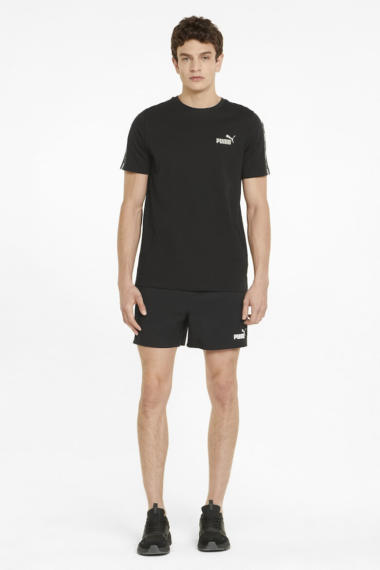 Puma Тениска Essentials+ с овално деколте и лого - Pepit.bg