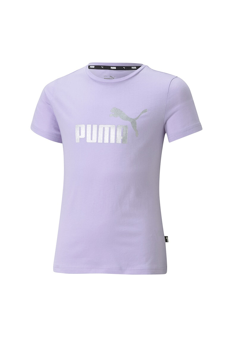 Puma Тениска Essentials с овално деколте и лого - Pepit.bg