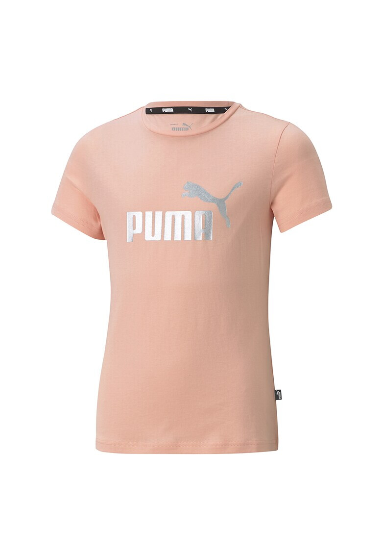 Puma Тениска Essentials с овално деколте и лого - Pepit.bg