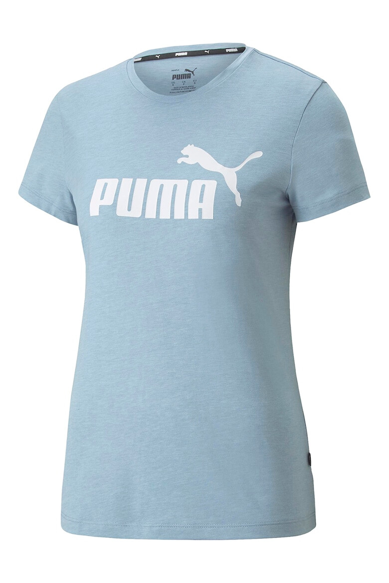 Puma Тениска Essentials с овално деколте и лого - Pepit.bg