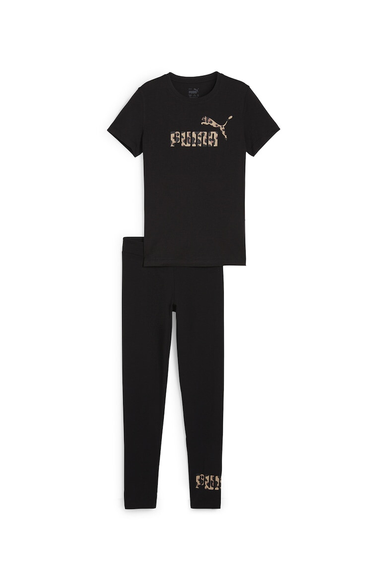 Puma Тениска и клин с лого 2 части - Pepit.bg