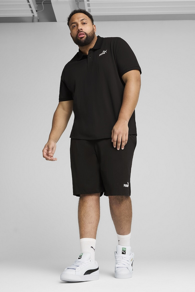 Puma Тениска с яка и бродирано лого - Pepit.bg