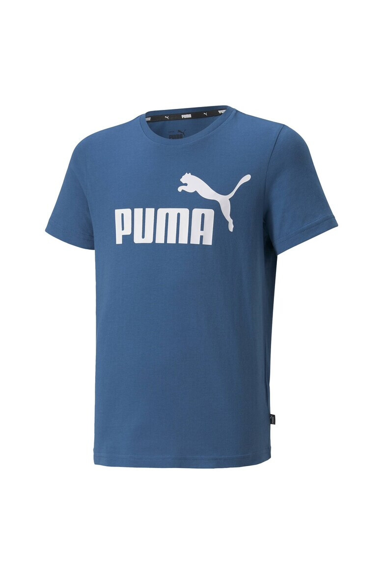 Puma Тениска с лого и овално деколте - Pepit.bg