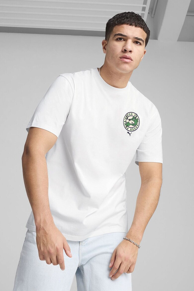Puma Тениска с лого на гърба - Pepit.bg