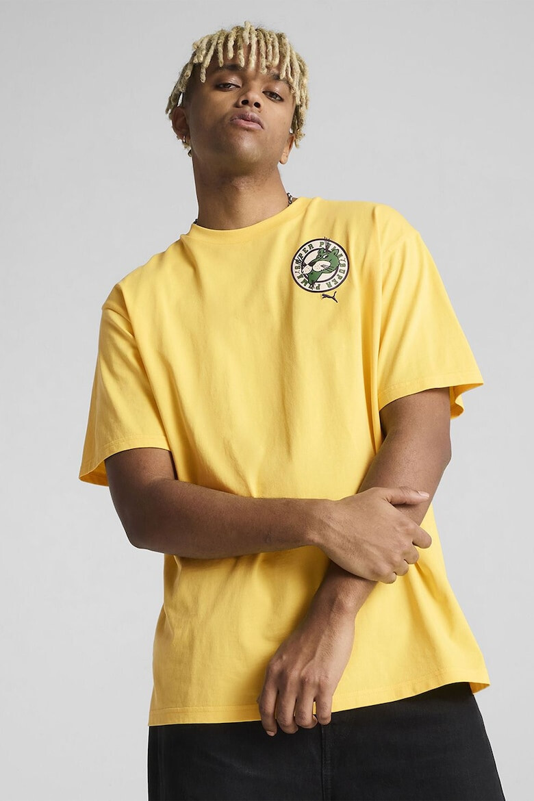 Puma Тениска с лого на гърба - Pepit.bg