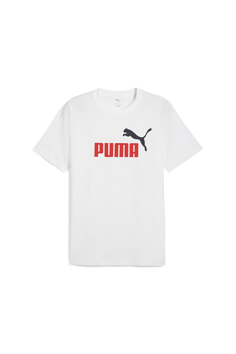 Puma Тениска с овално деколте и лого - Pepit.bg