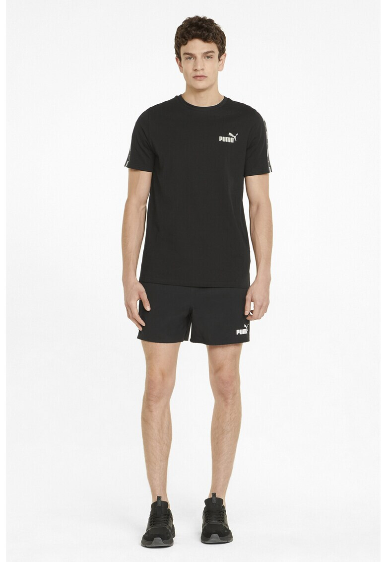 Puma Тениска Essentials+ с овално деколте и лого - Pepit.bg