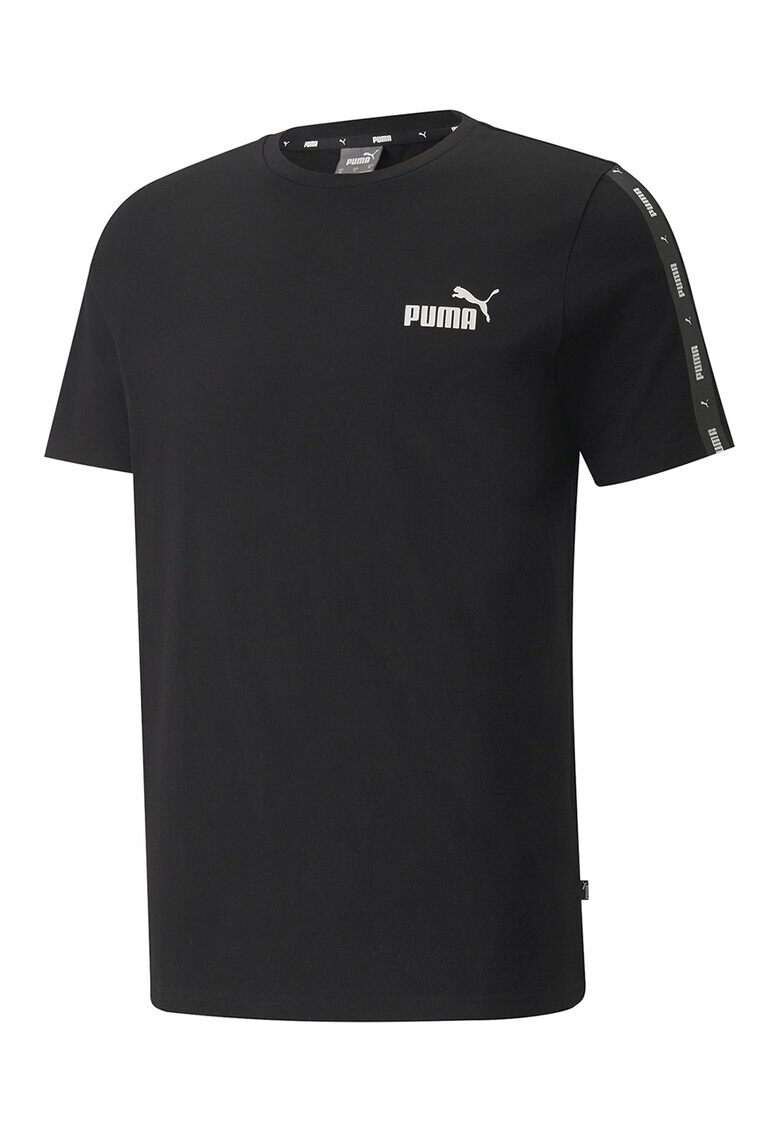 Puma Тениска Essentials+ с овално деколте и лого - Pepit.bg