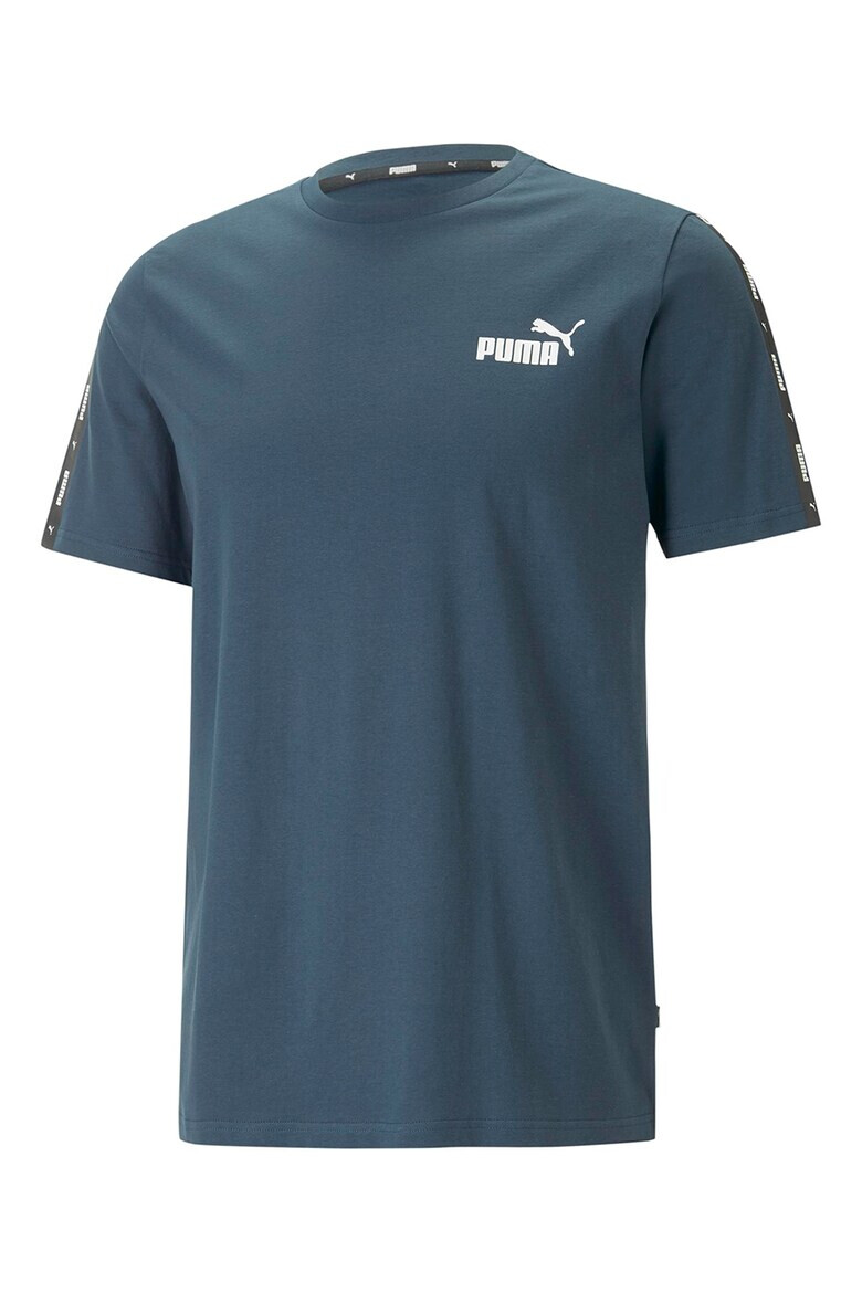 Puma Тениска с овално деколте и лого - Pepit.bg