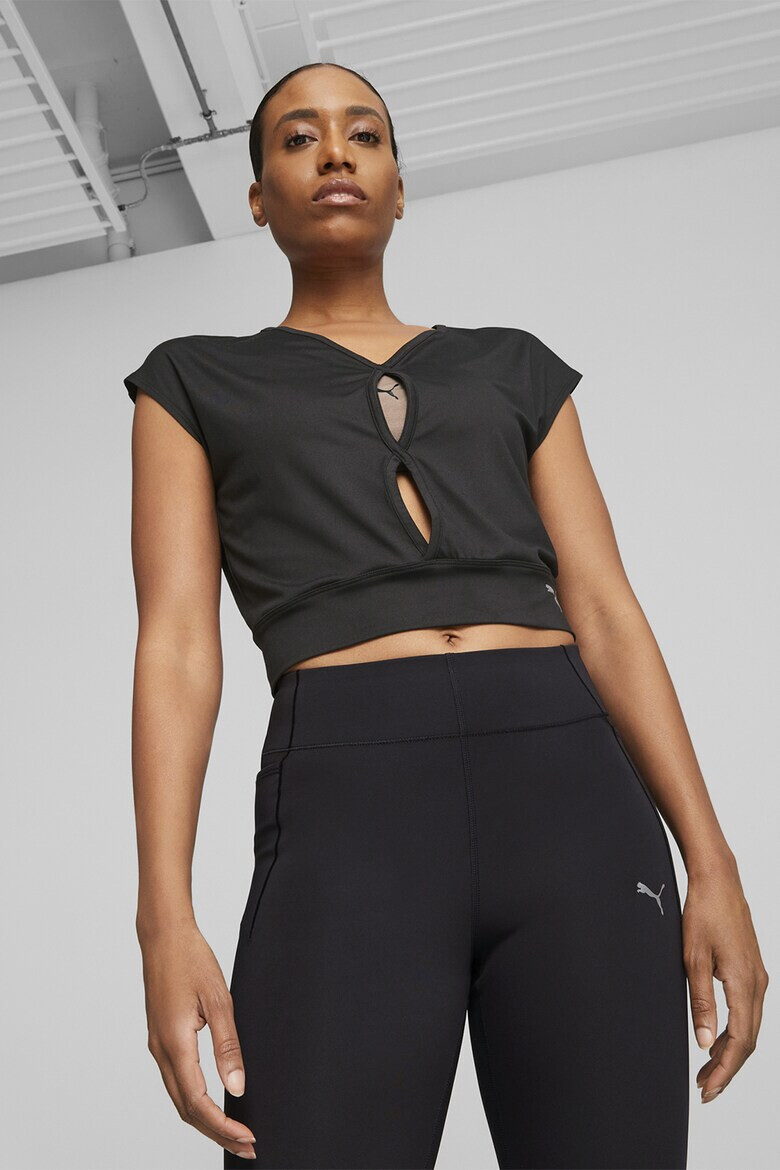 Puma Тениска Studio Yogini Lite с отвори - Pepit.bg