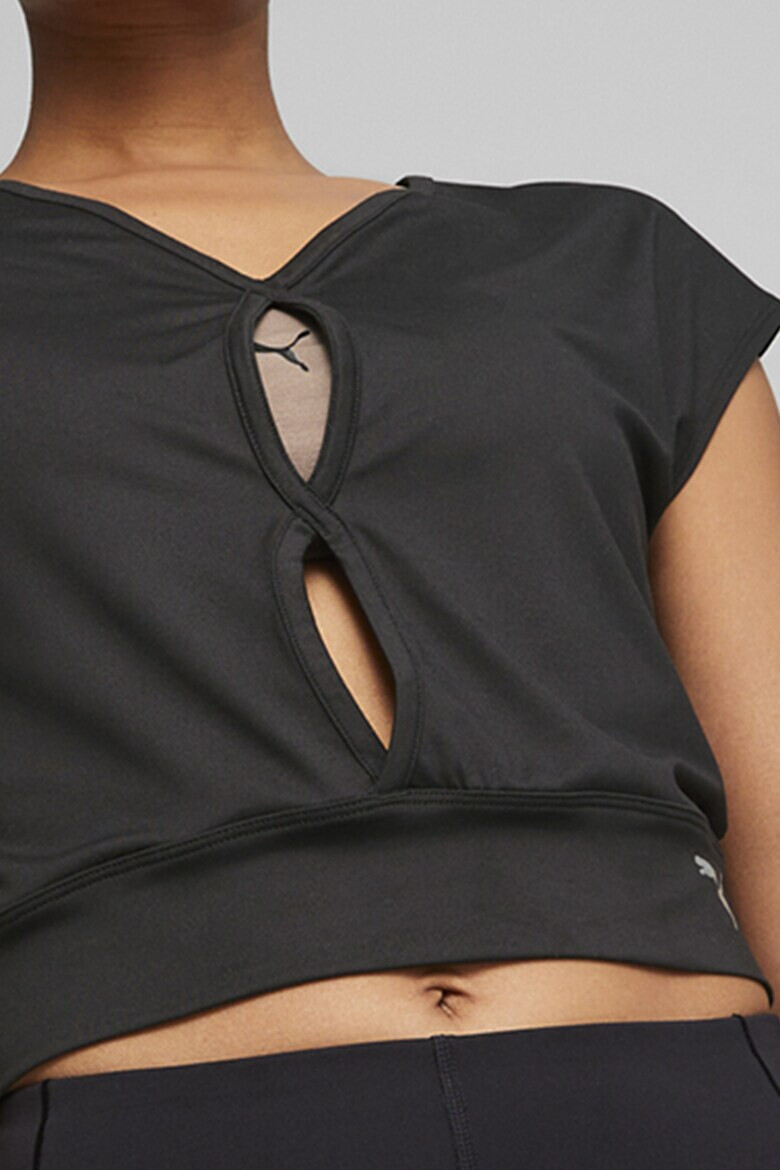 Puma Тениска Studio Yogini Lite с отвори - Pepit.bg