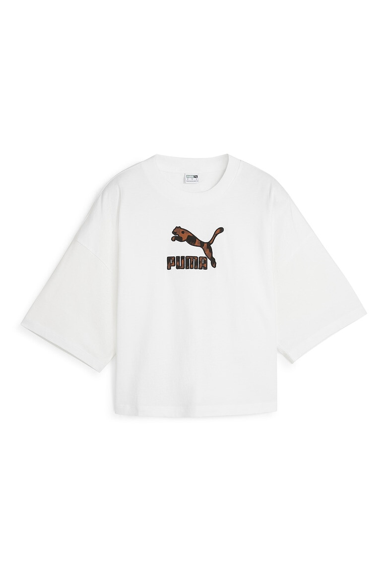 Puma Уголемена тениска с лого - Pepit.bg