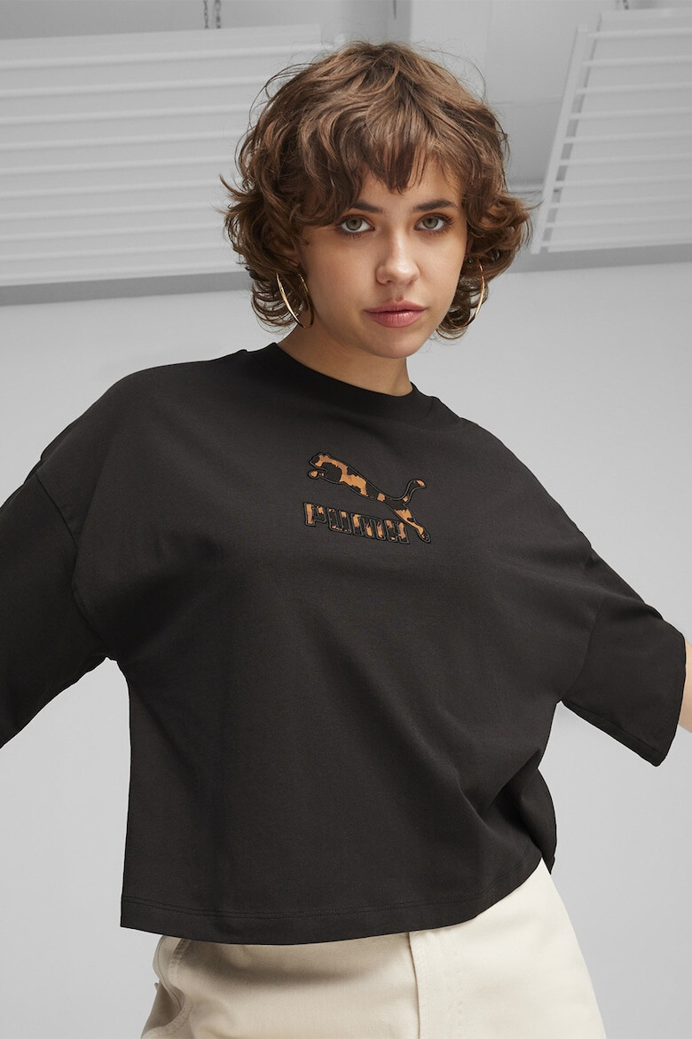 Puma Уголемена тениска с лого - Pepit.bg