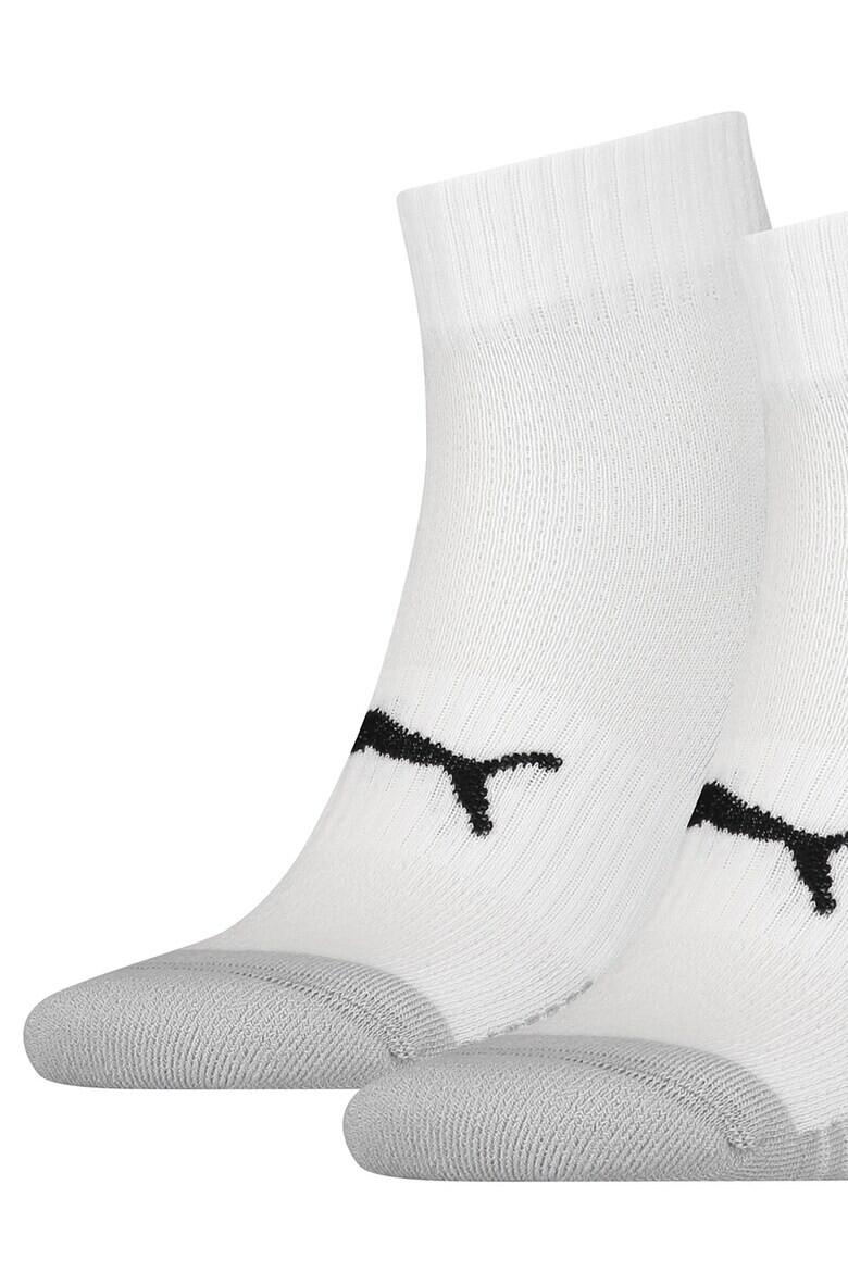 Puma Унисекс къси чорапи с лого - 2 чифта - Pepit.bg