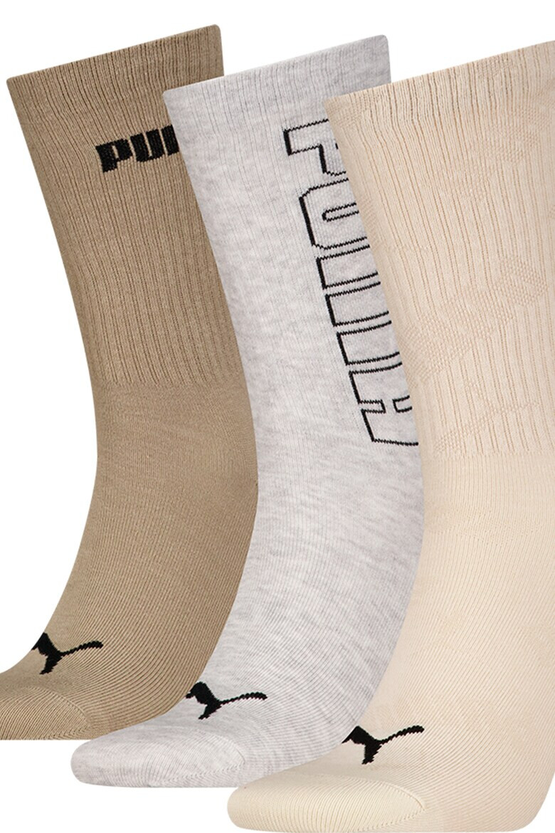 Puma Унисекс дълги чорапи 3 чифта - Pepit.bg