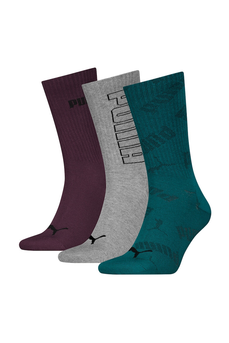 Puma Унисекс дълги чорапи 3 чифта - Pepit.bg