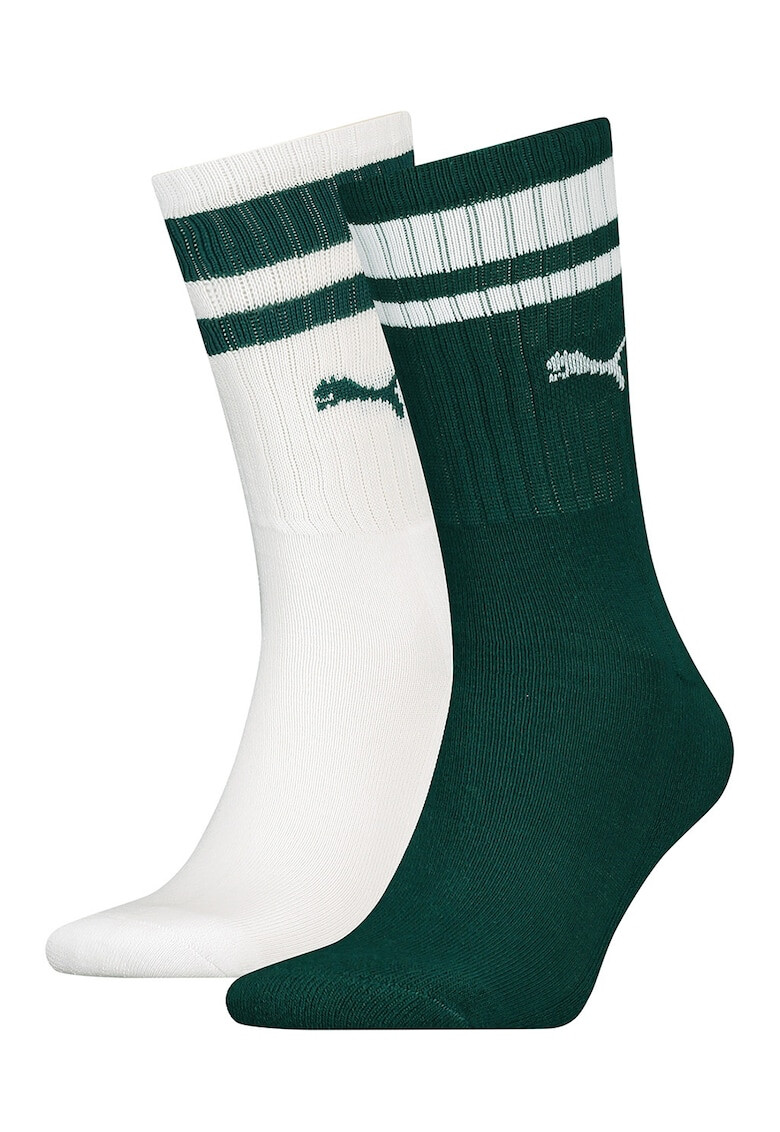 Puma Унисекс къси чорапи с лого - 2 чифта - Pepit.bg