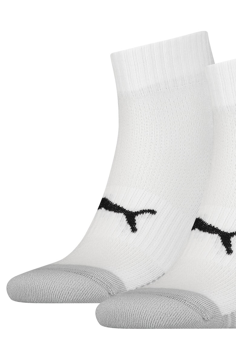 Puma Унисекс къси чорапи с лого - 2 чифта - Pepit.bg