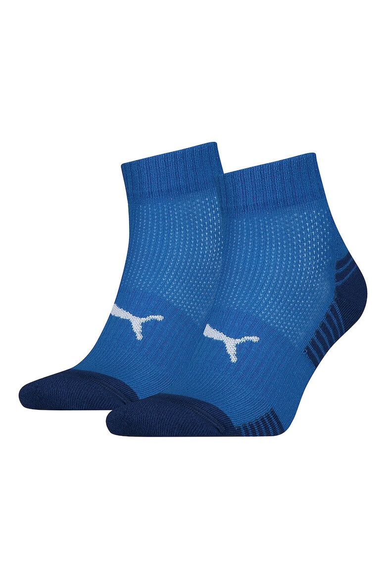 Puma Унисекс къси чорапи с лого - 2 чифта - Pepit.bg