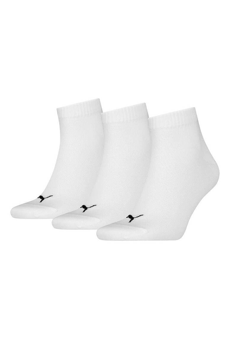 Puma Унисекс къси чорапи с лого 3 чифта - Pepit.bg