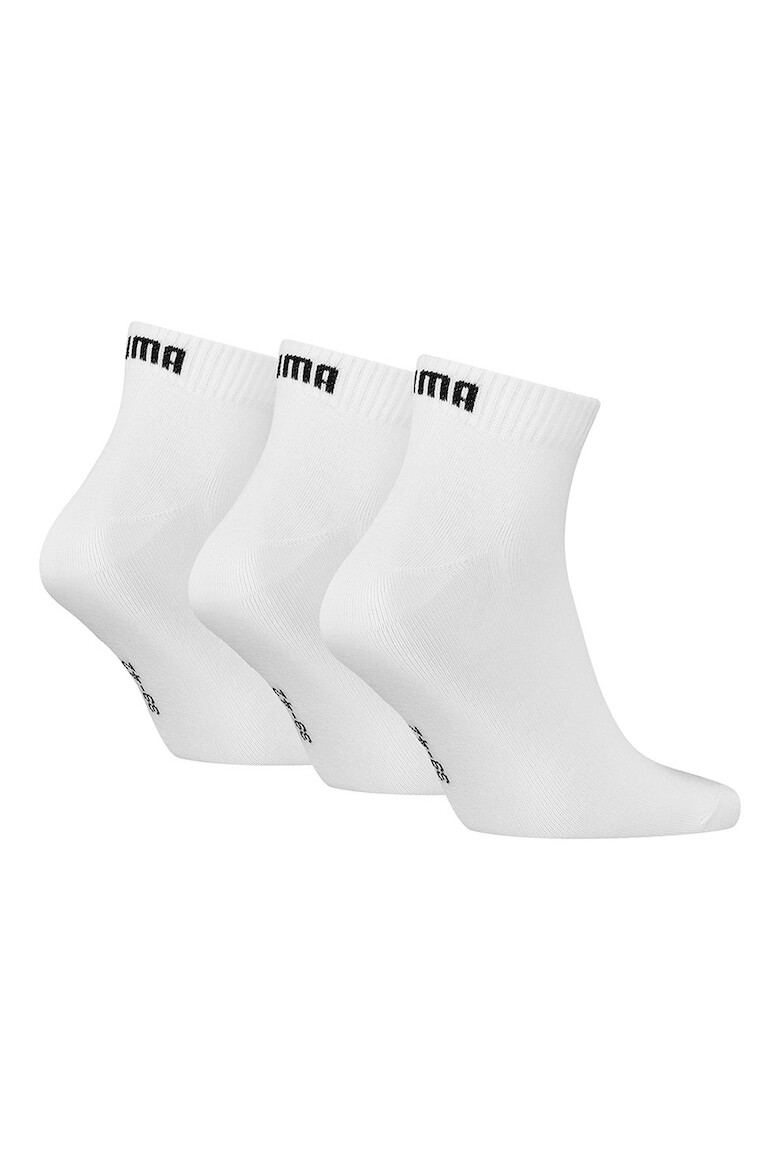 Puma Унисекс къси чорапи с лого 3 чифта - Pepit.bg