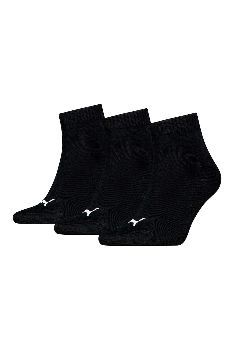 Puma Унисекс къси чорапи с лого 3 чифта - Pepit.bg