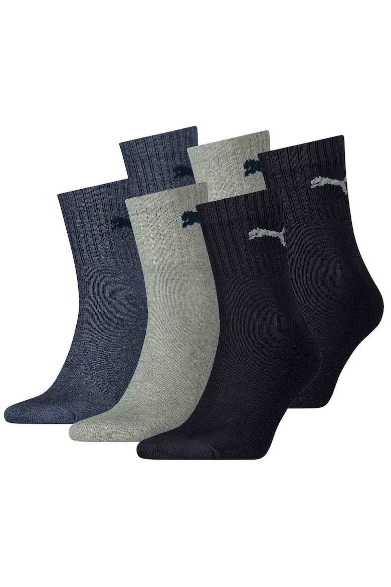 Puma Унисекс къси тенис чорапи - 6 чифта - Pepit.bg