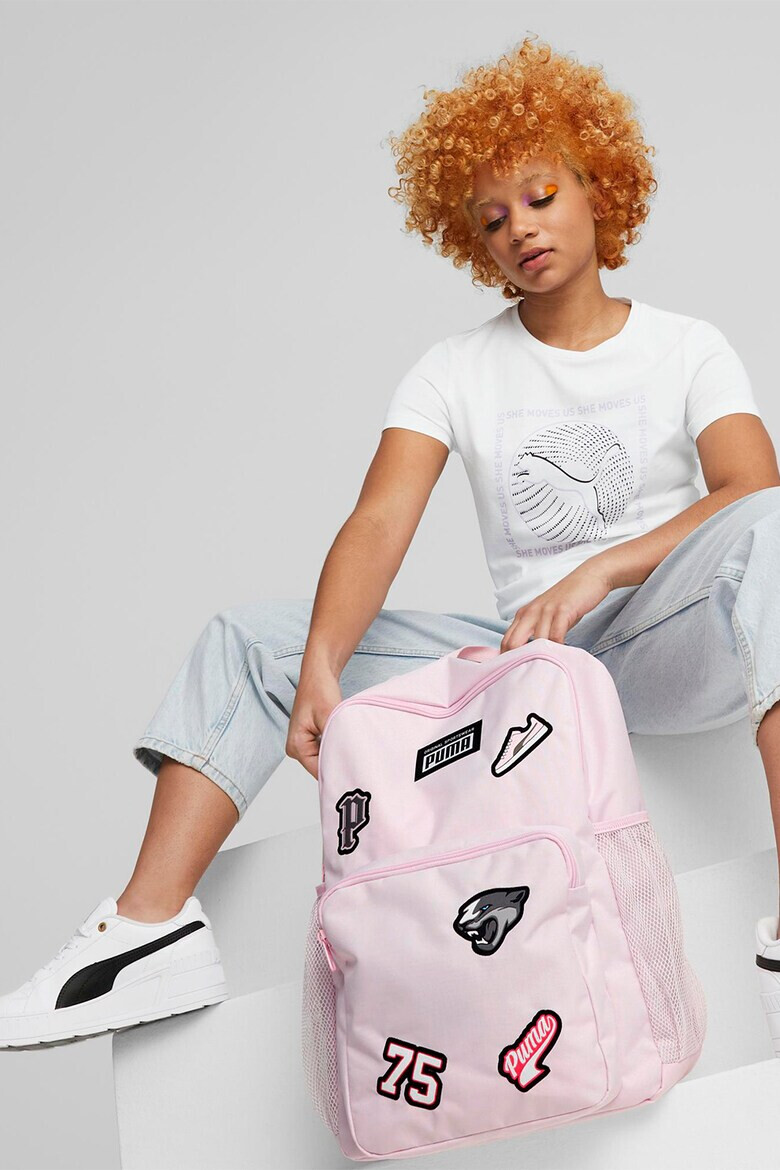Puma Унисекс раница с цип и апликации - Pepit.bg