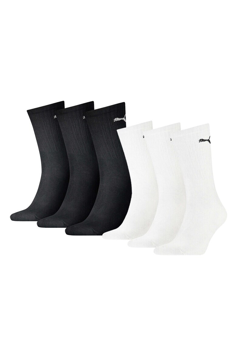 Puma Унисекс рипсени чорапи - 6 чифта - Pepit.bg