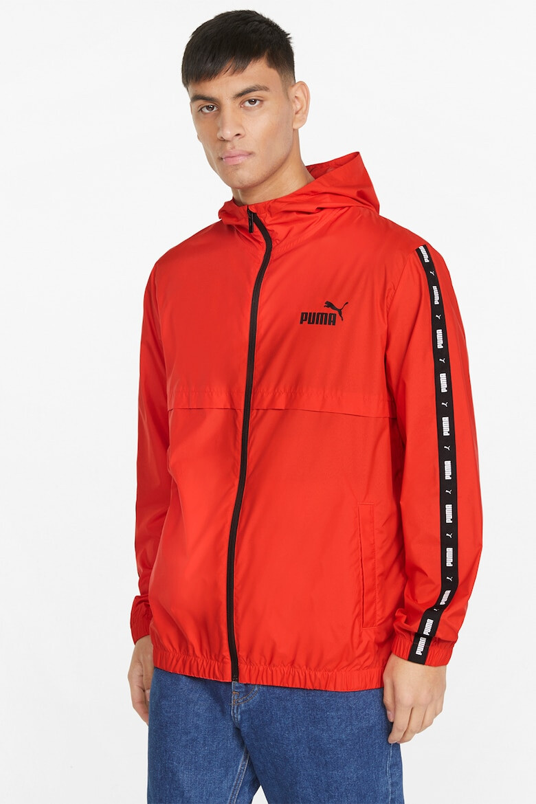 Puma Яке Essentials Windbreaker с качулка и лого - Pepit.bg