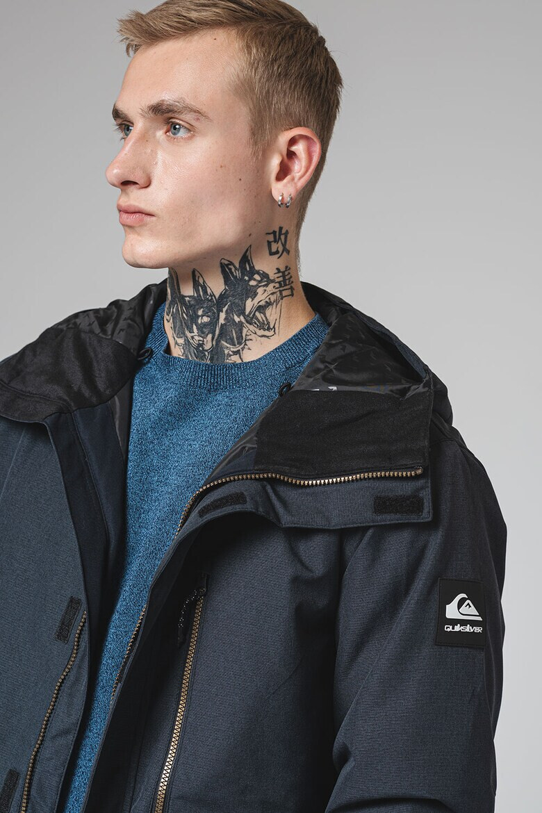 QUIKSILVER Водоустойчиво ски яке MIssion Solid с качулка - Pepit.bg