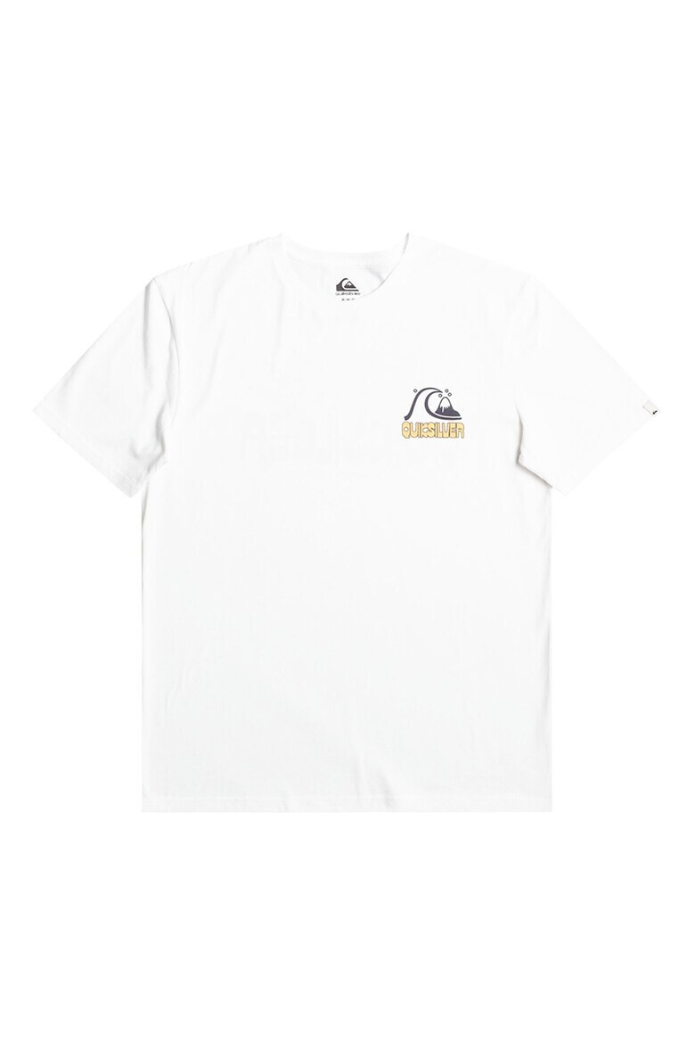 QUIKSILVER Памучна тениска Riseshine с лого - Pepit.bg