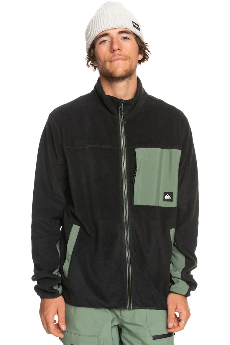 QUIKSILVER Ски блуза с цип и лого - Pepit.bg