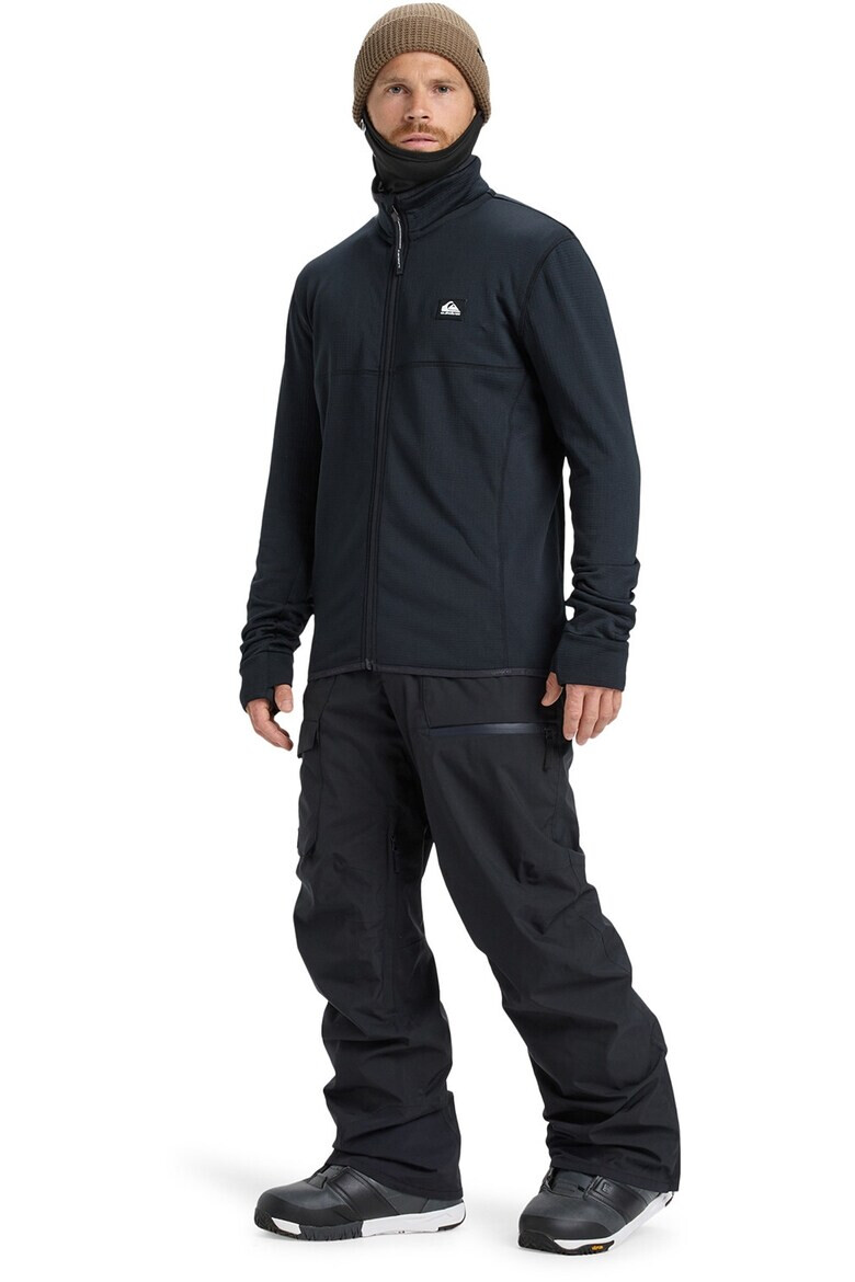 QUIKSILVER Ски блуза Steep с цип - Черен - Pepit.bg
