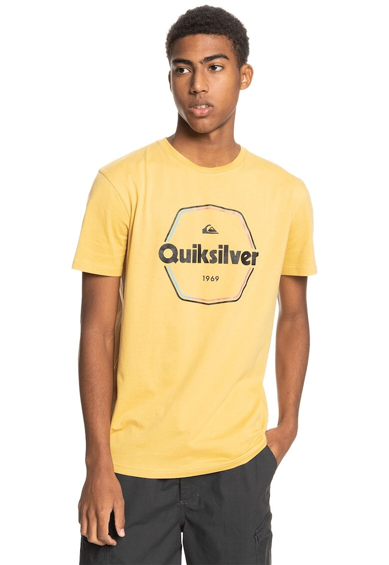 QUIKSILVER Тениска Hard Wired с лого - Pepit.bg