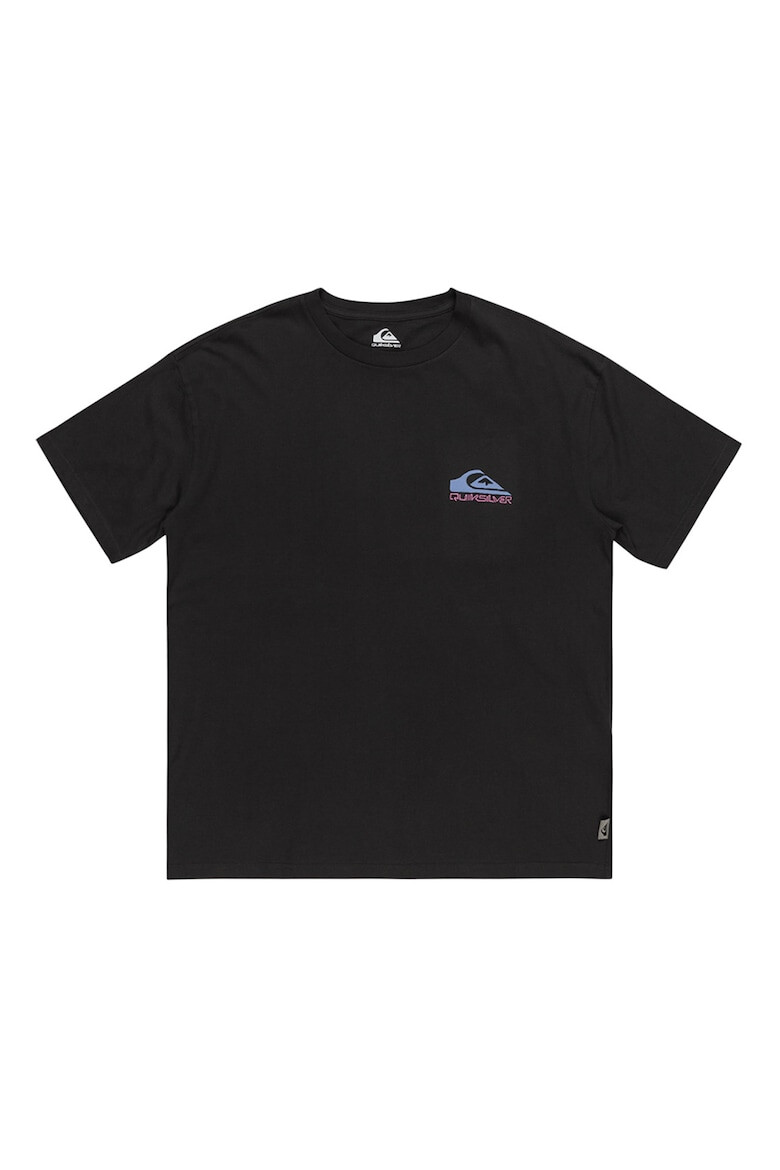 QUIKSILVER Тениска с шарка на гърба - Pepit.bg
