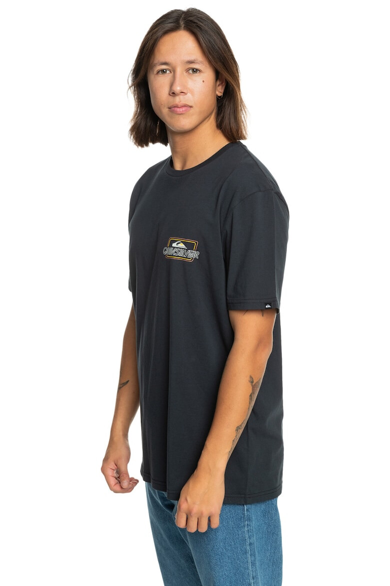 QUIKSILVER Тениска с шарка на гърба - Pepit.bg
