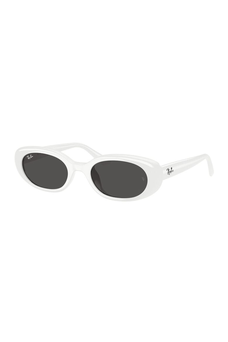 Ray-Ban Унисекс овални слънчеви очила - Бял - Pepit.bg