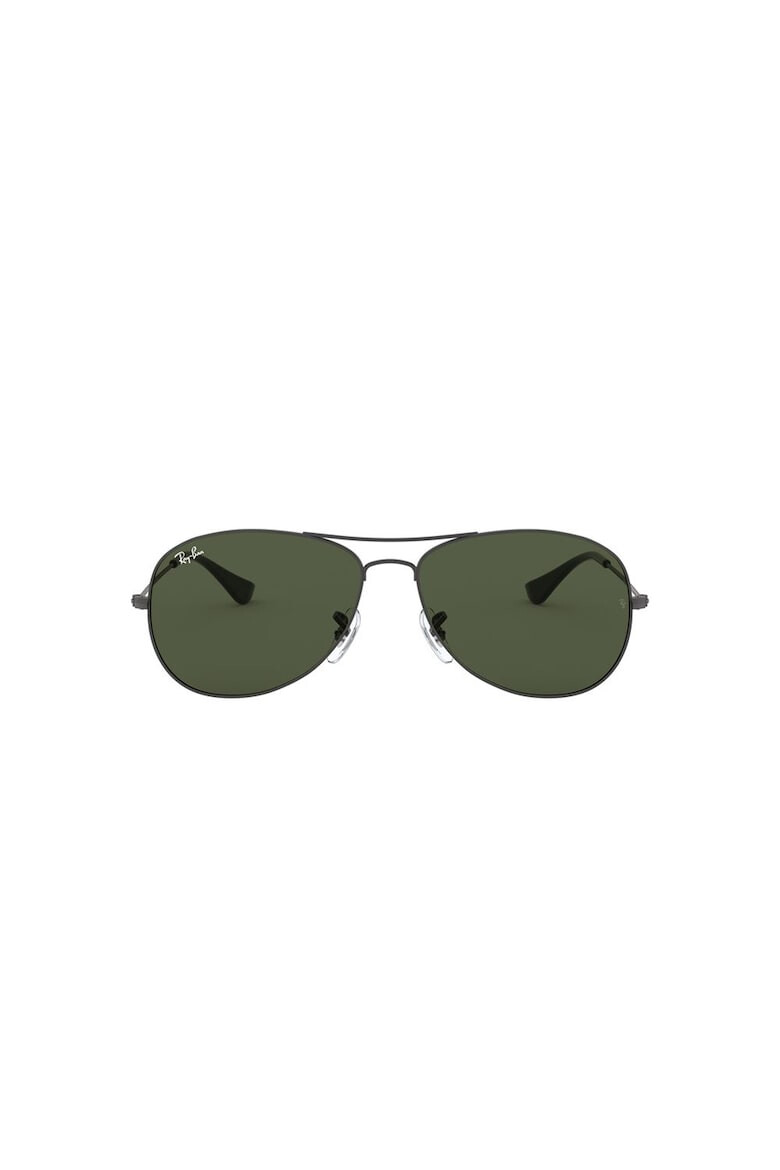 Ray-Ban Слънчеви очила Cockpit Aviator с метална рамка и поляризация - Pepit.bg