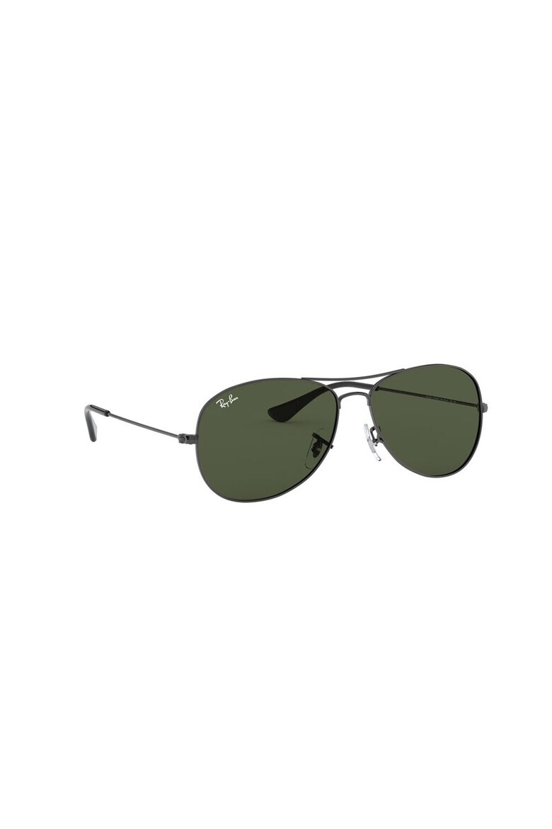 Ray-Ban Слънчеви очила Cockpit Aviator с метална рамка и поляризация - Pepit.bg