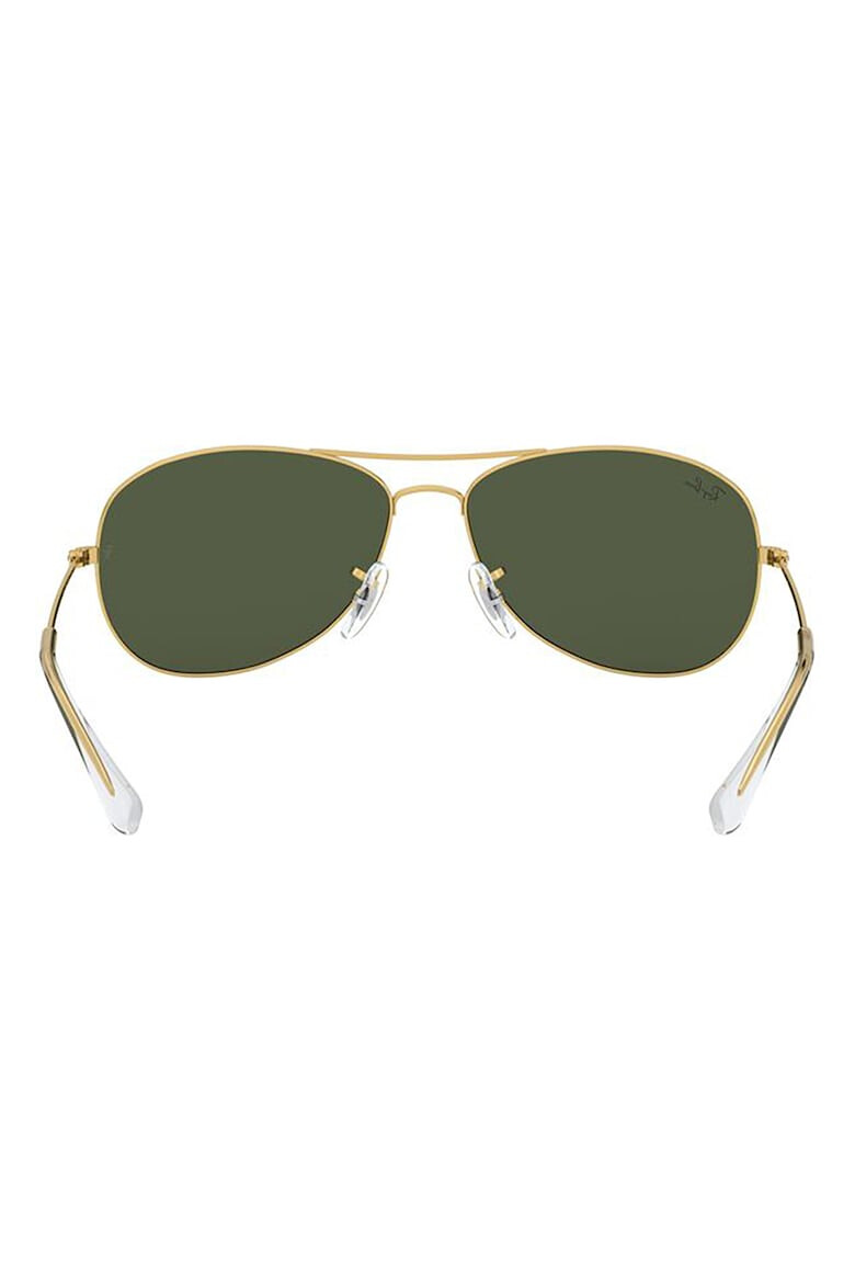 Ray-Ban Слънчеви очила Cockpit Aviator с метална рамка и поляризация - Pepit.bg