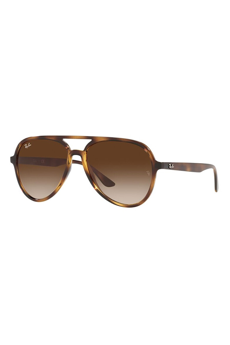 Ray-Ban Унисекс слънчеви очила Aviator с градиента - Кафяв - Pepit.bg