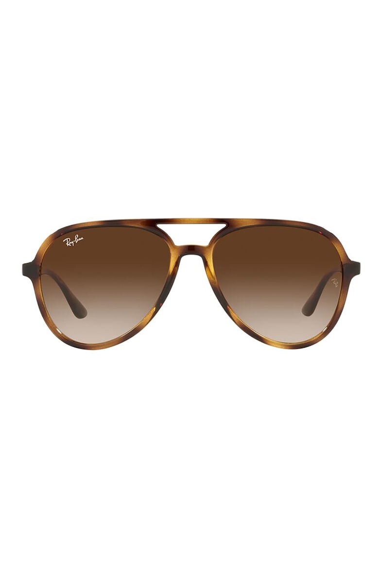 Ray-Ban Унисекс слънчеви очила Aviator с градиента - Кафяв - Pepit.bg