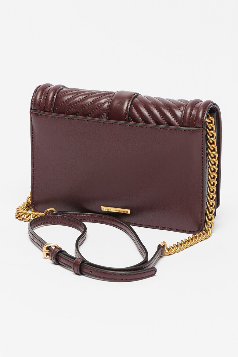 Rebecca Minkoff Кожена чанта Chevron с капаче - Pepit.bg