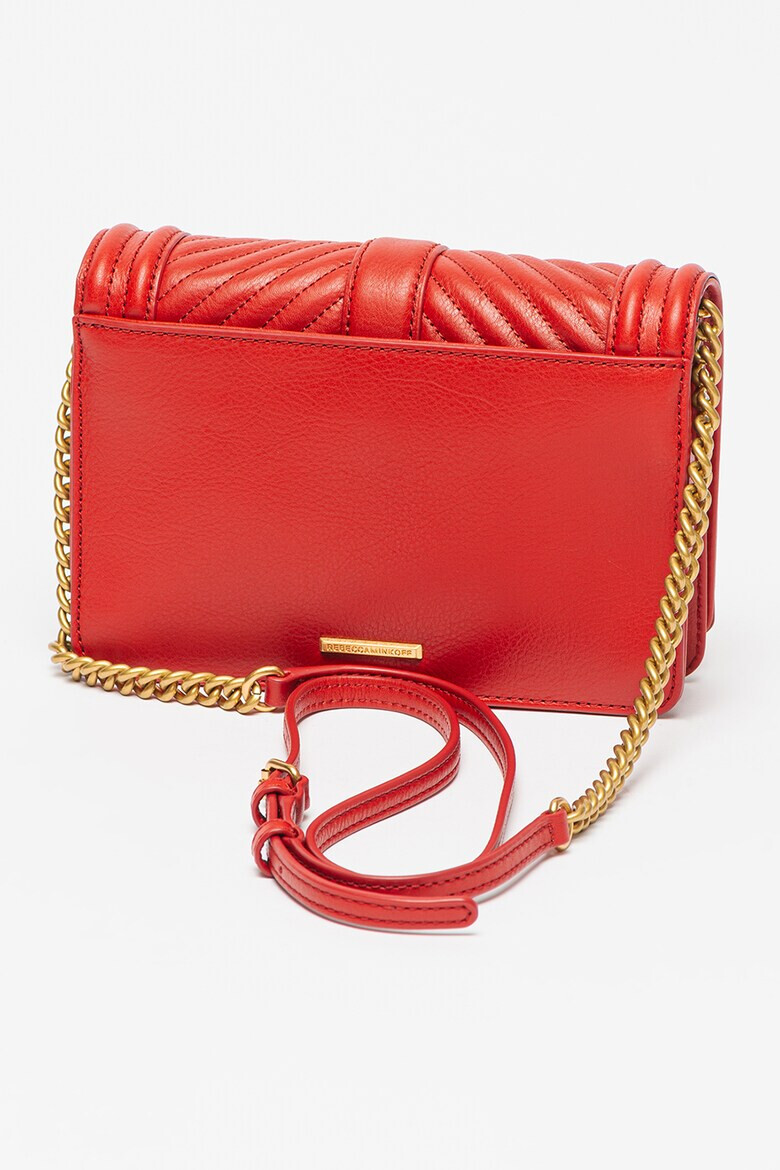 Rebecca Minkoff Кожена чанта Chevron с капаче - Pepit.bg