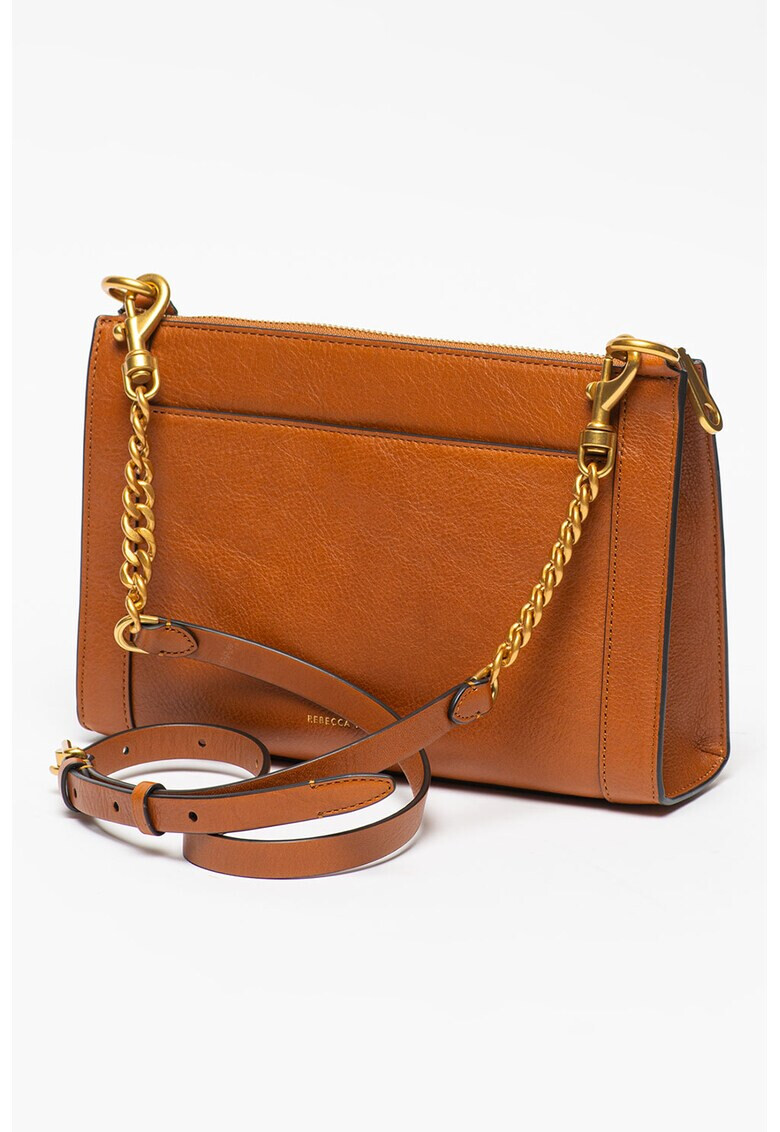 Rebecca Minkoff Кожена чанта M.A.B с капси - Pepit.bg