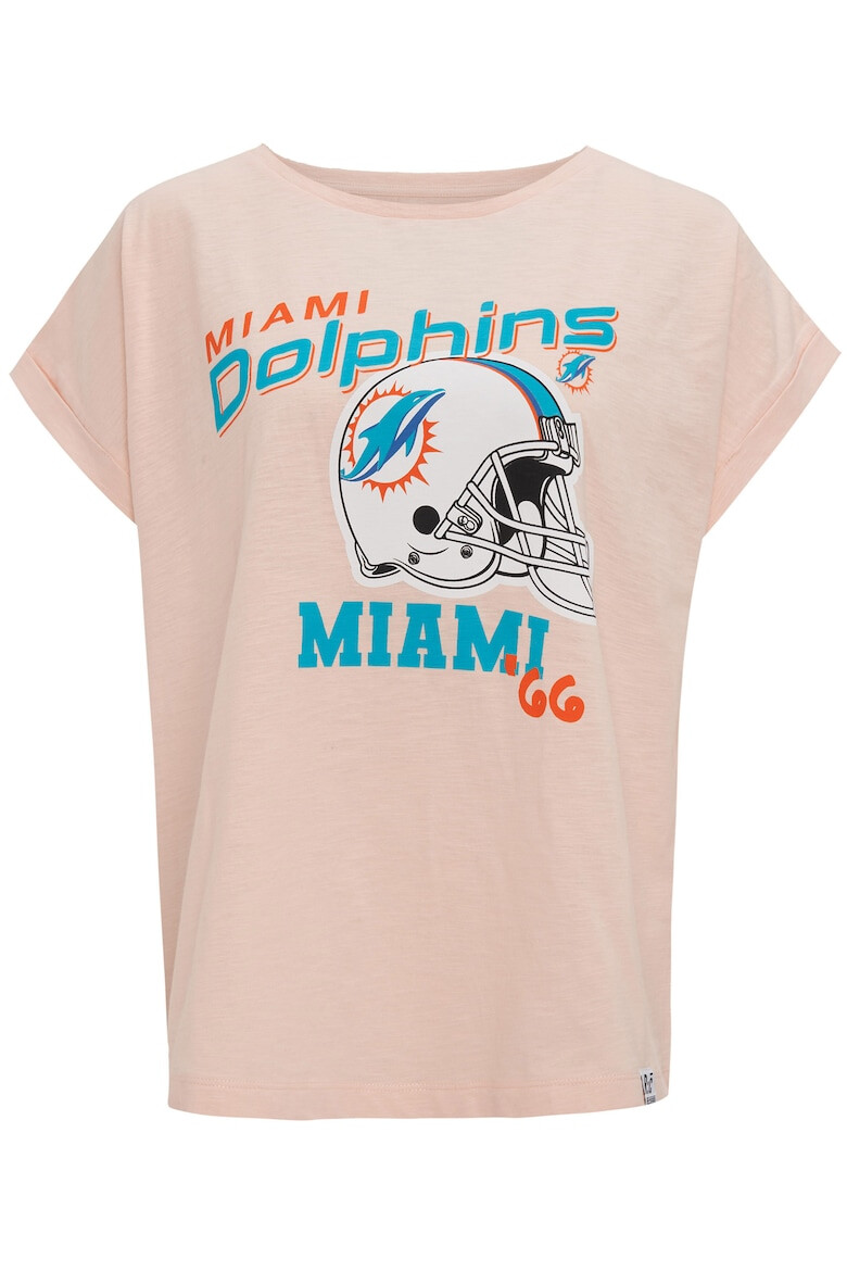 Recovered Памучна тениска Miami Dolphins с принт - Pepit.bg