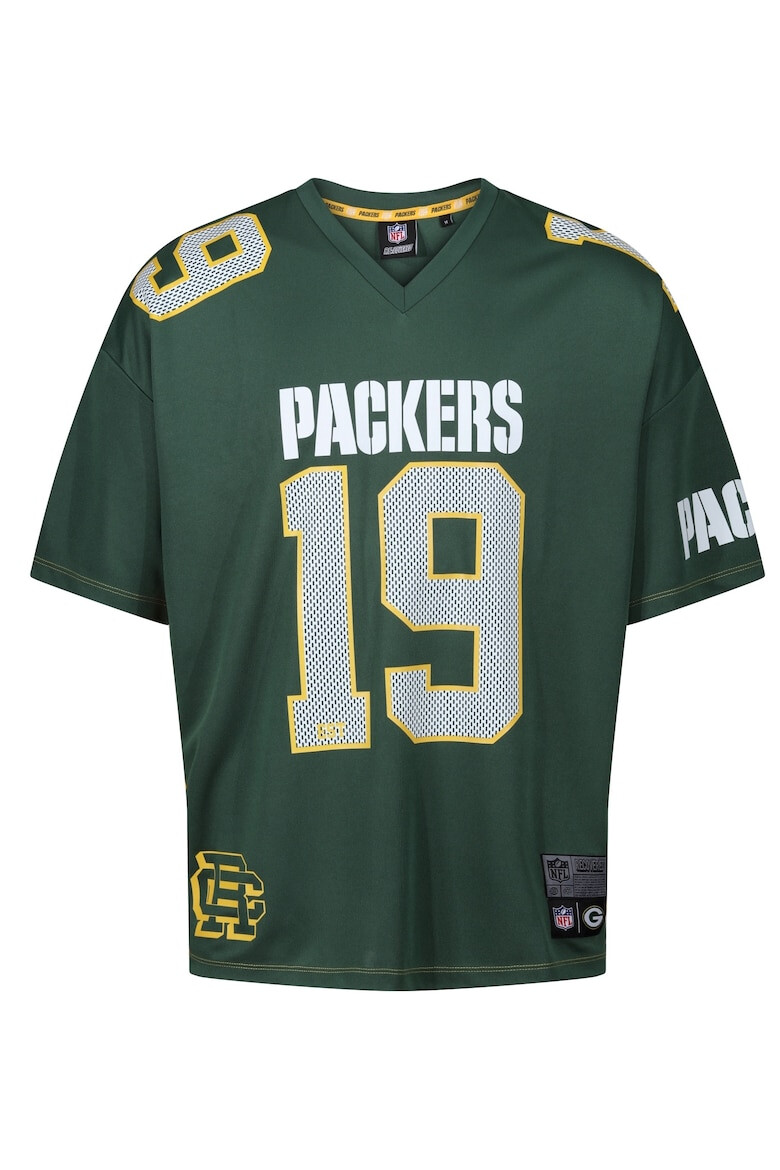 Recovered Шпиц тениска с шарка на Packers - Pepit.bg