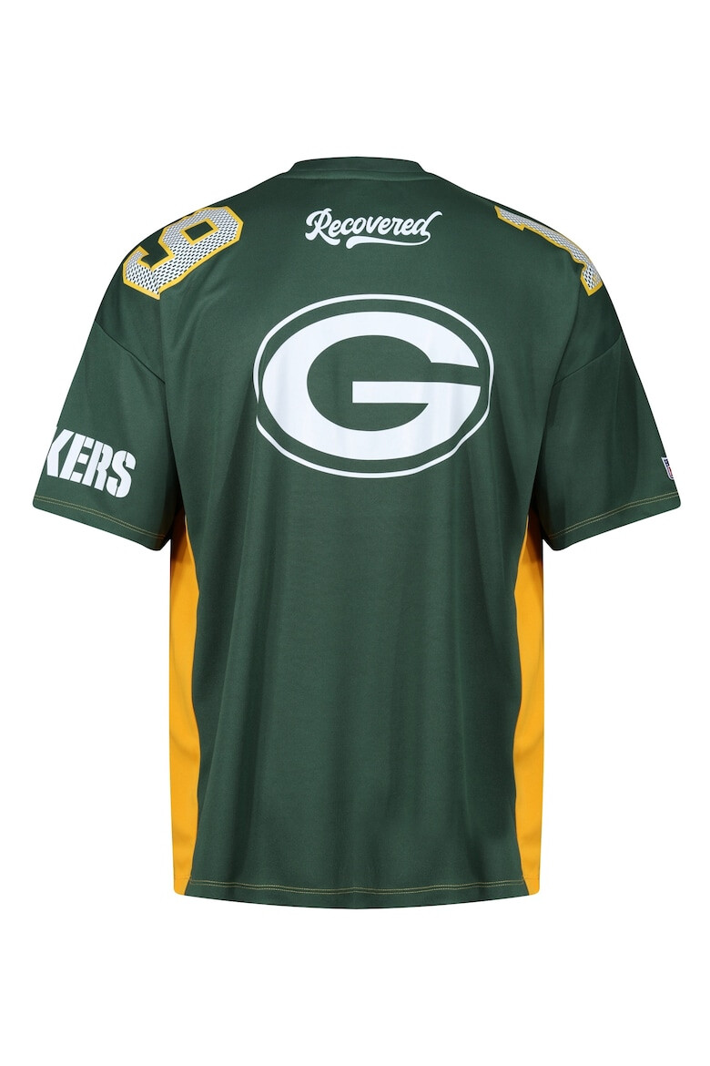 Recovered Шпиц тениска с шарка на Packers - Pepit.bg